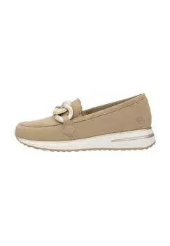 Слипоны LOAFER Remonte, бежевый