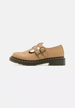 Слипоны Mary Jane Dr. Martens, цвет savannah/tan