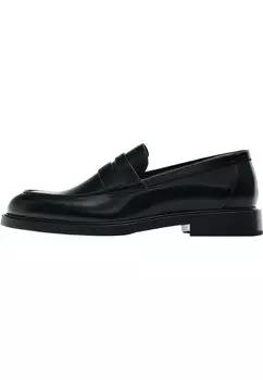 Слипоны Massimo Dutti, черный