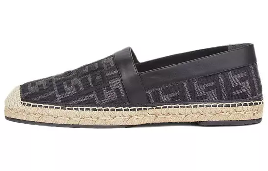 Слипоны мужские Fendi, черный