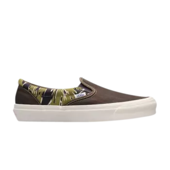 Слипоны OG LX Vans, зеленый