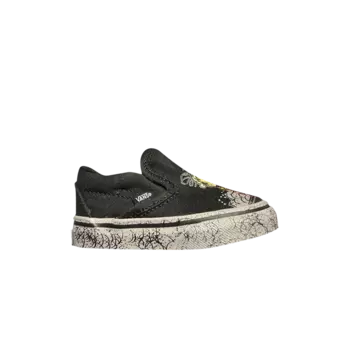Слипоны Peanuts x Classic для малышей Vans, черный