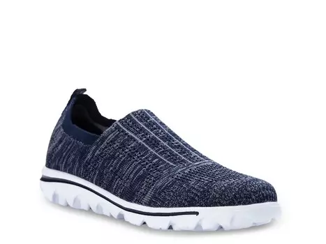 Слипоны Propet Travelactiv Stretch, темно-синий