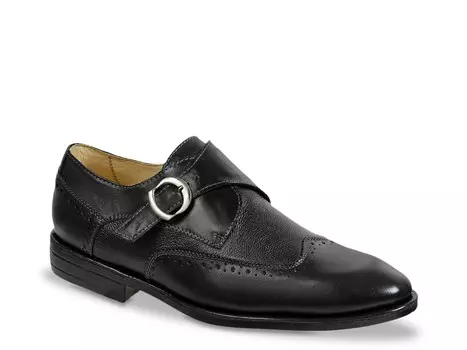 Слипоны Sandro Moscoloni Lester Wingtip Monk Strap, черный
