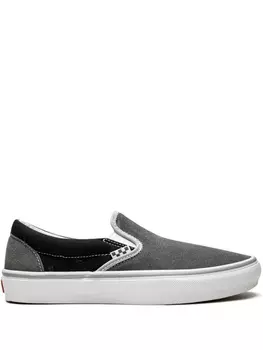 Слипоны Skate Vans, серый