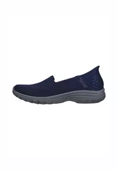 Слипоны Skechers, темно-синий