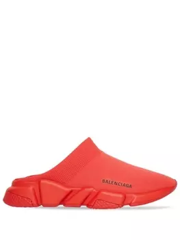 Слипоны Speed Balenciaga, красный