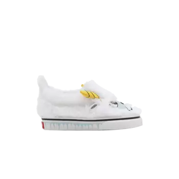 Слипоны V для малышей Vans, белый