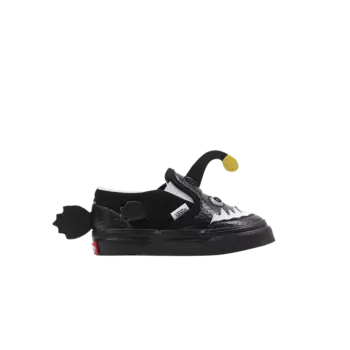 Слипоны V для малышей Vans, черный