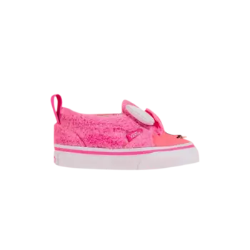 Слипоны V для малышей Vans, розовый