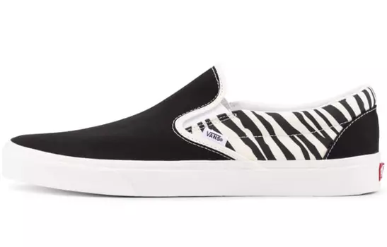 Слипоны Vans Classic Mismatched Camo Zebra