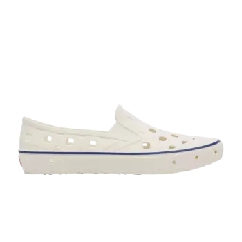 Слипоны Yucca x Trek Vans, белый