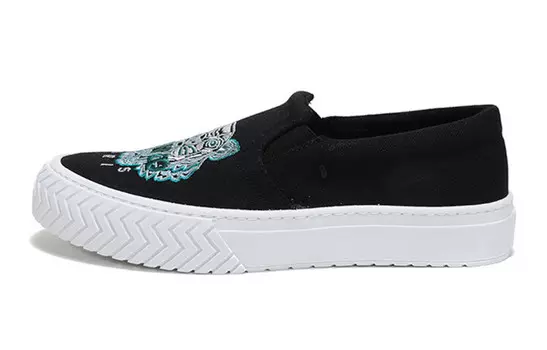Слипоны женские Kenzo Skateboard, черный