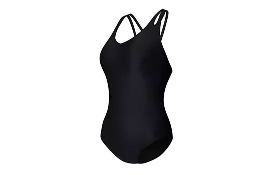 Слитный женский купальник Speedo, черный