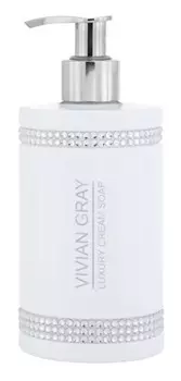 Сливочное мыло Vivian Gray Crystals White