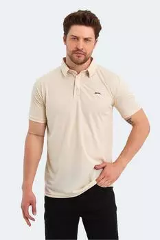 Sloan Мужская футболка Бежевая Slazenger, бежевый