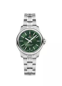 См30201.31 стальные женские наручные часы Swiss Military By Chrono, серебряный