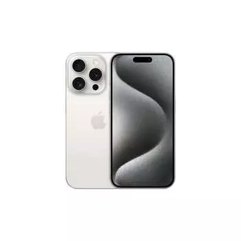 Смартфон Apple iPhone 15 Pro, 128 ГБ, (2 E-SIM), White Titanium