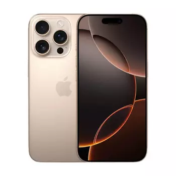Смартфон Apple iPhone 16 Pro, 128 ГБ, (Dual eSIM), Desert Titanium