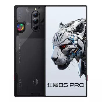 Смартфон REDMAGIC 8S Pro, 12Гб/256Гб, 2 Nano-SIM, прозрачный черный