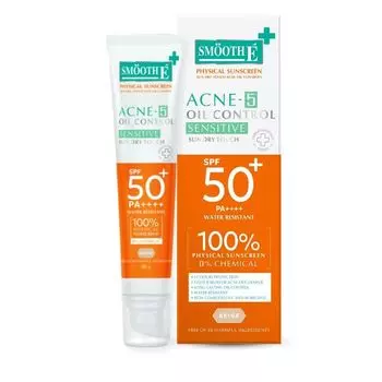 Smooth E Sun Physical Sun Dry Touch SPF50+ PA++++ 30 мл