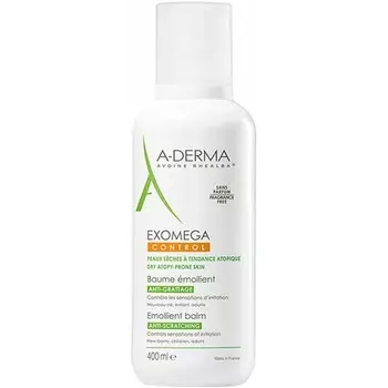 Смягчающий бальзам для тела Aderma Exomega Control 400 мл, A-Derma
