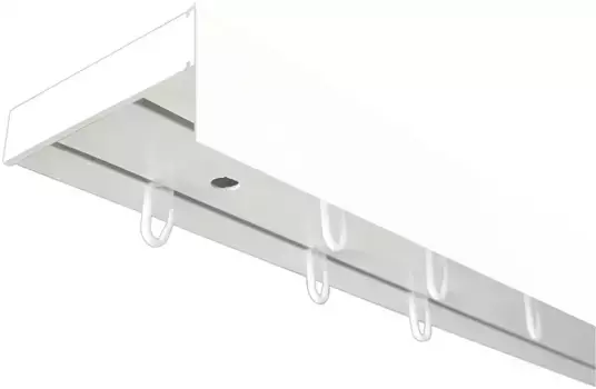 SN DECO GROUP Карниз для штор "Карниз SH с крышкой", 2 направляющие, фиксированный размер 580 см, белый