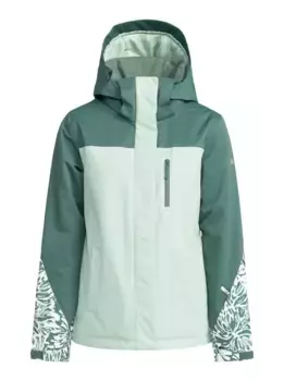 Сноубордическая куртка Roxy " Roxy Jetty Block", цвет Dark Forest Wild