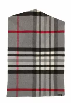 Снуд PLAID CASHMINK LOOP MADE IN GERMANY FRAAS, светло-серый