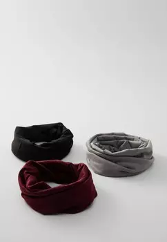 Снуд UNISEX 3 PACK Pier One, черный