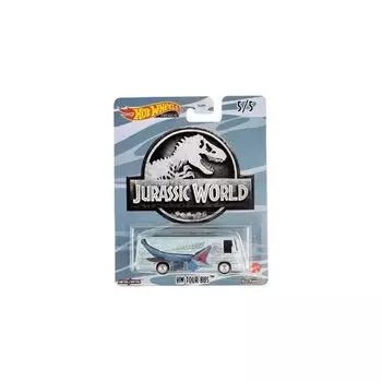 Собранная модель Jurassic World машины