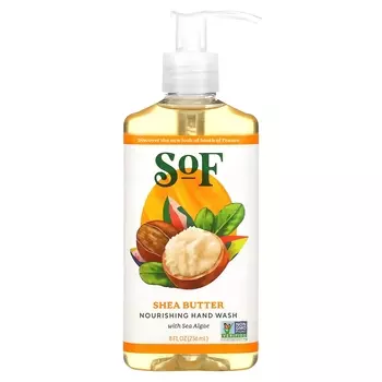 SoF Питательное масло ши для мытья рук, 8 жидких унций (236 мл)