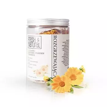 Согревающая соль для ванн, 1000 г Fresh & Natural