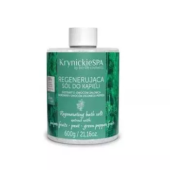 Соль для ванн, Можжевельник, 600 г Krynickie Spa -, Inna marka