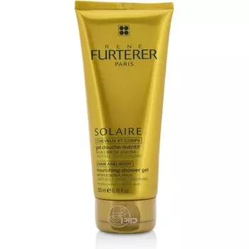 Solaire Питательный гель для душа 200мл, Rene Furterer