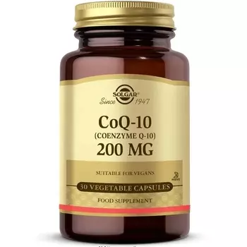 Solgar Коэнзим Q-10 200 мг 30 капсул