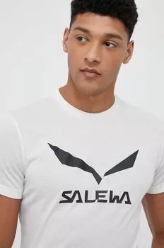 Солидный логотип Salewa, бежевый
