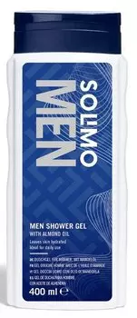 Solimo Men, гель для душа, миндальное масло, 400 мл