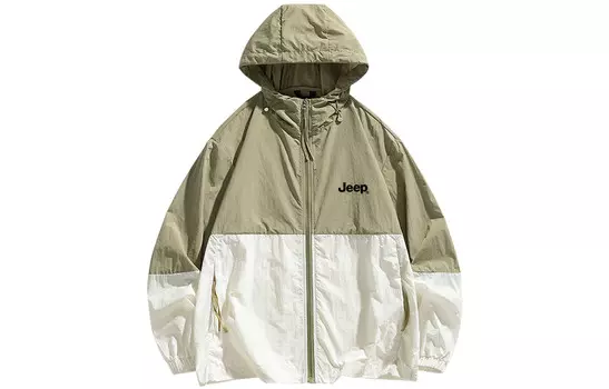 Солнцезащитная одежда унисекс Jeep, цвет Snowflake White/Vitality Black
