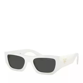 Солнцезащитные очки 0pr a01s Prada, белый