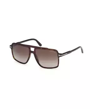 Солнцезащитные очки 52B Tom Ford, коричневый