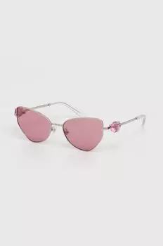 Солнцезащитные очки 5679531 LUCENT Swarovski, розовый