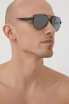 Солнцезащитные Очки Armani Exchange, черный