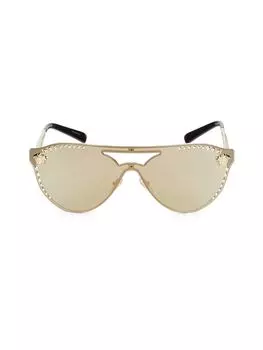 Солнцезащитные очки-авиаторы 59MM Versace, золото