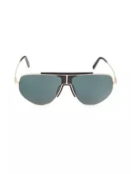 Солнцезащитные очки-авиаторы 61MM Tom Ford, цвет Gold Blue