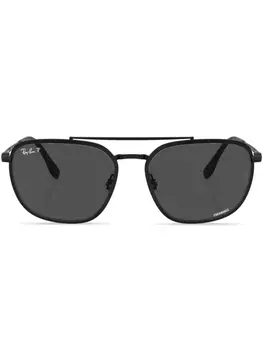 Солнцезащитные очки-авиаторы Chromance Ray-Ban, черный