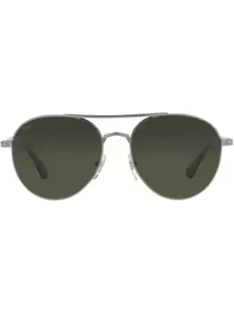 Солнцезащитные очки-авиаторы Persol, серый