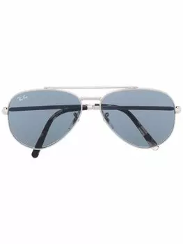 Солнцезащитные очки-авиаторы Ray-Ban, серебристый