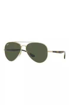 Солнцезащитные очки-авиаторы Ray-Ban, желтый