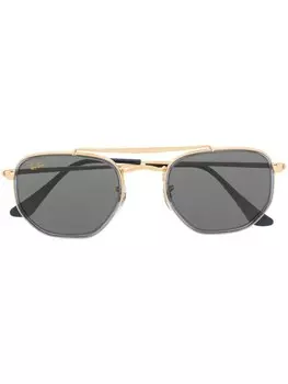 Солнцезащитные очки-авиаторы Ray-Ban, золотой